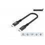 Microconnect USB4CC015 USB-C kabelis USB4 Gen 3x2 0,15 m juodas