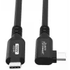 USB-C į USB-C laidas MicroConnect USB3.2CC015-A, USB 3.2 Gen 2x2, 20 Gbit/s, 0,15 m, juodas