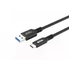 Microconnect USB3.2AC015 USB kabelis USB 3.2 Gen 2 (3.1 Gen 2) 0,15 m USB C USB A Juoda