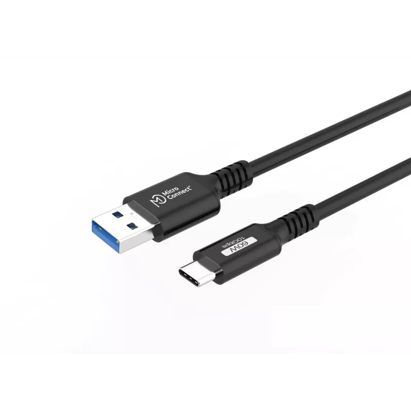 Microconnect USB3.2AC015 USB kabelis USB 3.2 Gen 2 (3.1 Gen 2) 0,15 m USB C USB A Juoda