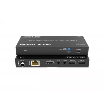 Vivolink VLKVM150 HDBaseT KVM prailgintuvas 18Gbps, iki 150 m