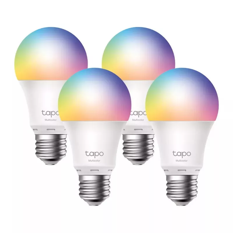 TP-Link Tapo L530E išmanioji LED lemputė, daugiaspalvė, E27, 4 vnt. pakuotė