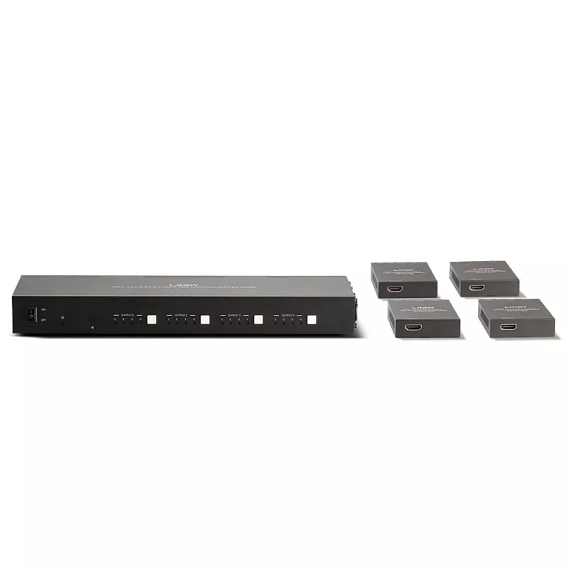 Lindy 70m Cat.6 4x4 HDMI 4K60 Matricos Prailgintuvas