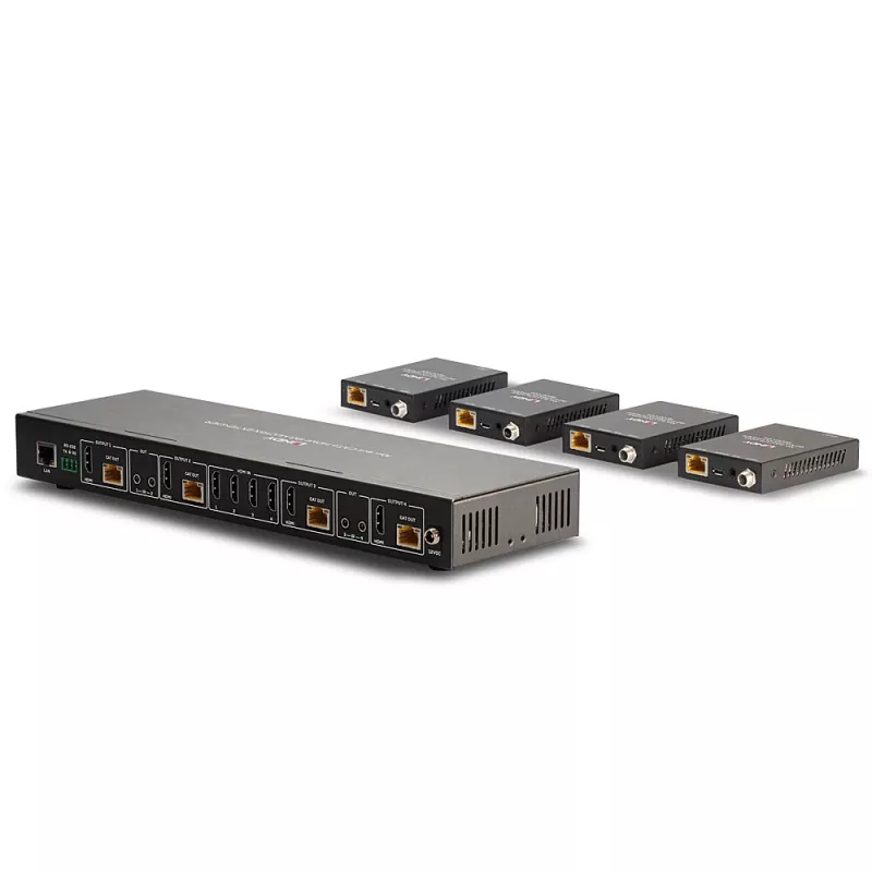 Lindy 70m Cat.6 4x4 HDMI 4K60 Matricos Prailgintuvas