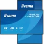 Skaitmeninės reklamos plokščiasis ekranas IIYAMA LH8664UHS-B3AG — 85,6 colio (2,17 m) 3840x2160 4K IPS, 450 cd/m², Wi‑Fi, Android, 24/7, juodas