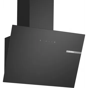 Gartraukis Bosch Serie 2 DWK65DK60, sieninis, juodas, 430 m³/h