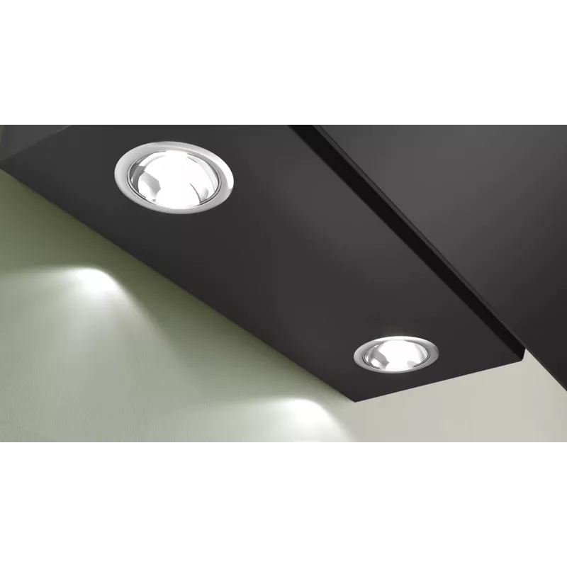 Gartraukis Bosch Serie 2 DWK65DK60, sieninis, juodas, 430 m³/h