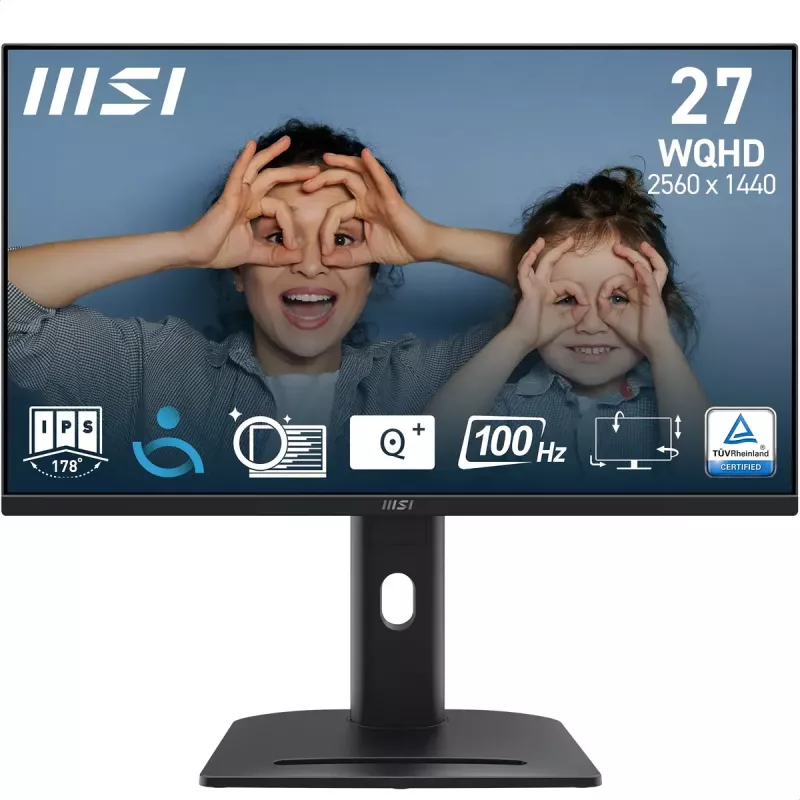 Monitorius MSI Pro MP275QPG 27 colių IPS LCD QHD 2560x1440