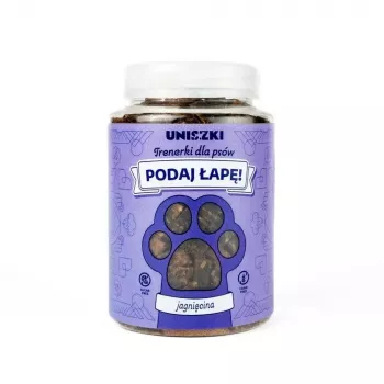 Šlapias šunų ėdalas UNISZKI su ėriena 210 g konservuotas