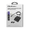 Kortelių skaitytuvas QOLTEC Smart ID Card Reader Intelligent Model 50636 USB Type C