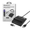 Kortelių skaitytuvas QOLTEC Smart ID Card Reader Intelligent Model 50636 USB Type C