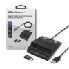 Kortelių skaitytuvas QOLTEC Smart ID Card Reader Intelligent Model 50636 USB Type C