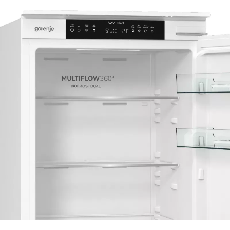 Gorenje NRKI517E41 Įmontuojamas šaldytuvas 252 L Baltas