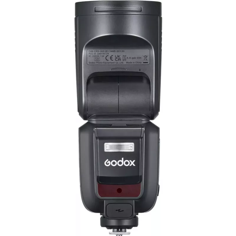 Blykstė Godox V100 skirta Sony – nešiojama 100 Ws foto blykstė su įmontuota įkraunama baterija