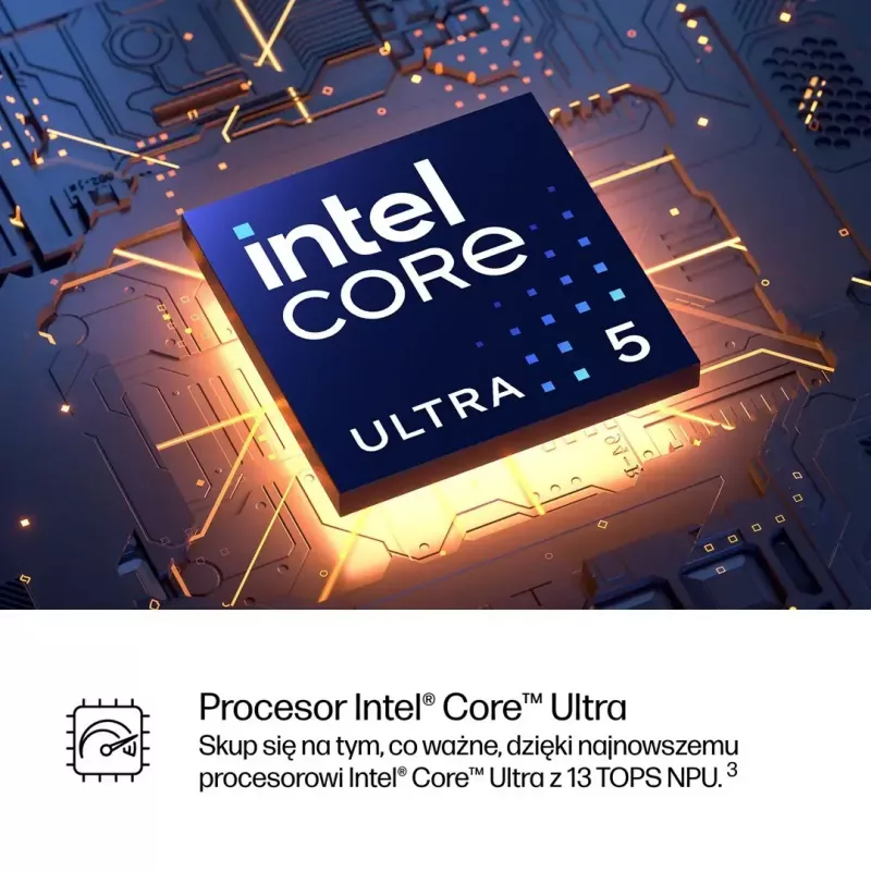 Viename kompiuteryje HP EliteStudio 8 AiO G1i Ultra 5 23,8 col. FHD lietimui IPS 16 GB DDR5 512 GB SSD Win11 Pro