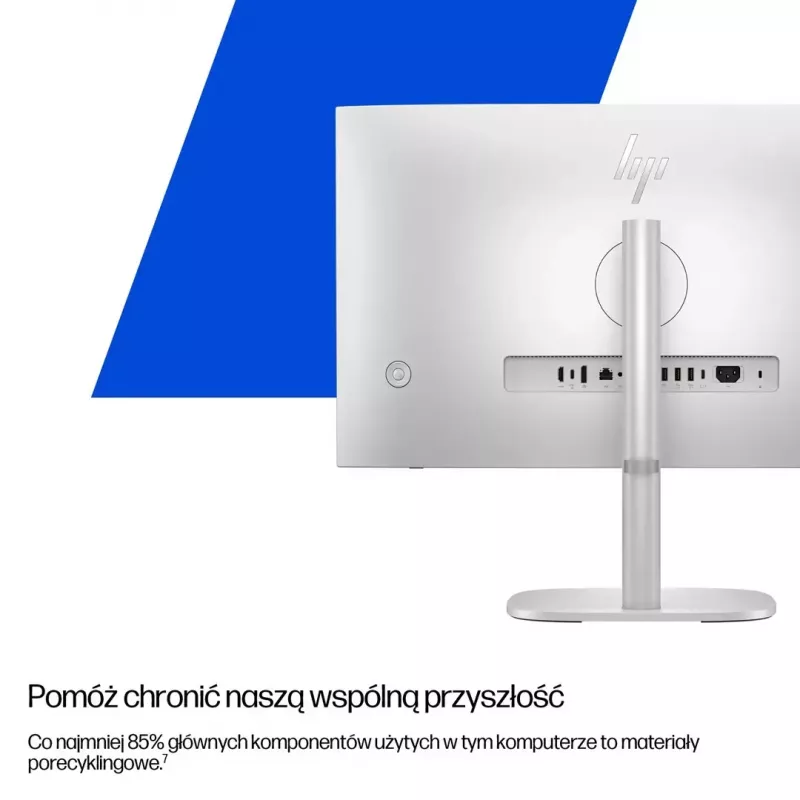 Viename kompiuteryje HP EliteStudio 8 AiO G1i Ultra 5 23,8 col. FHD lietimui IPS 16 GB DDR5 512 GB SSD Win11 Pro
