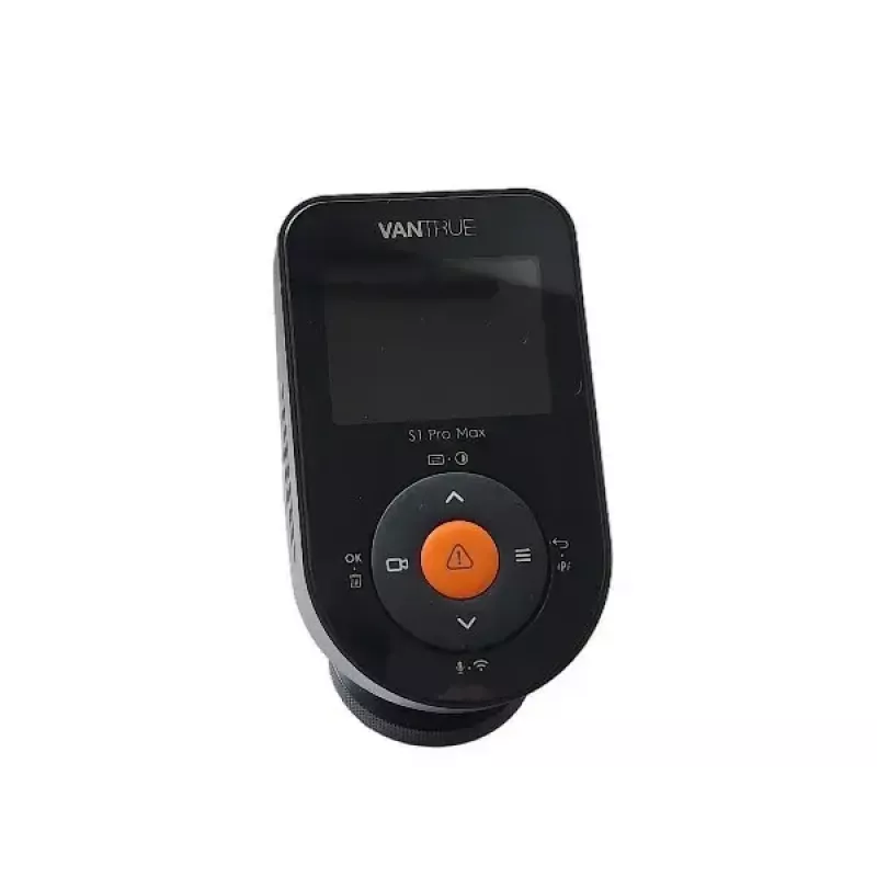 Automobilinis vaizdo registratorius VANTRUE S1PRO MAX – kompaktiškas 2 kanalų įrašymas, 3840×2160 F/1.8, 155° pagrindinis, Wi‑Fi, GPS, 2 colių ekranas, parkavimo režimas, microSD iki 1 TB