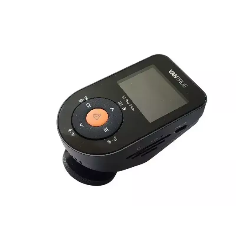 Automobilinis vaizdo registratorius VANTRUE S1PRO MAX – kompaktiškas 2 kanalų įrašymas, 3840×2160 F/1.8, 155° pagrindinis, Wi‑Fi, GPS, 2 colių ekranas, parkavimo režimas, microSD iki 1 TB