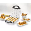 Unold 48360 vaflių keptuvė 24 vafliai 1400 W Nerūdijantis plienas, Balta