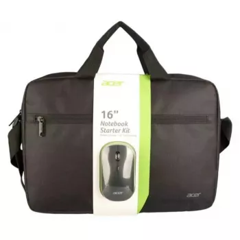 Acer GP.ACC11.03V 40,6 cm (16 colių) juodas portfelis su rankena ir petnešėle