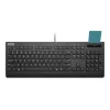 Lenovo Smartcard II klaviatūra, laidinė, Estijos išdėstymas, juoda, USB-A, plunger jungikliai