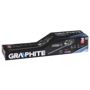 Belaidės gyvatvorės žirklės GRAPHITE 58G032, 51 cm pjovimo ilgis