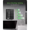 ICY BOX IB-1917M-C32a SSD dėklas M.2 juodas