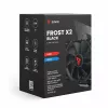 Aušintuvas SAVIO SAVGCOFROSTBLACKX2 120 mm ventiliatorius, LGA 1156/1155/1150/1151/1200/1366/1700 suderinamas, juodas