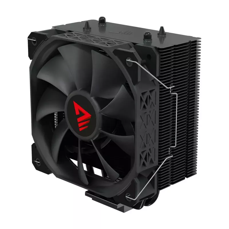Aušintuvas SAVIO SAVGCOFROSTBLACKX2 120 mm ventiliatorius, LGA 1156/1155/1150/1151/1200/1366/1700 suderinamas, juodas