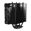Aušintuvas SAVIO SAVGCOFROSTBLACKX2 120 mm ventiliatorius, LGA 1156/1155/1150/1151/1200/1366/1700 suderinamas, juodas