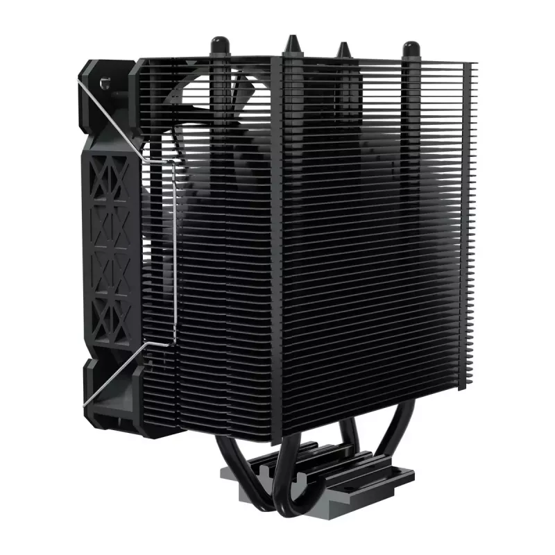 Aušintuvas SAVIO SAVGCOFROSTBLACKX2 120 mm ventiliatorius, LGA 1156/1155/1150/1151/1200/1366/1700 suderinamas, juodas