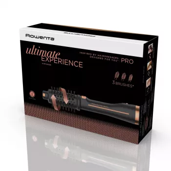 Rowenta Ultimate Experience CF9625 karšto oro šepetys, juodas/bronzinis, 750 W