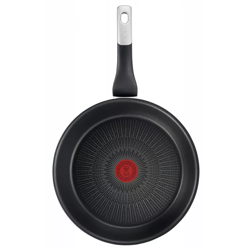 Keptuvė Tefal Unlimited G2550672 – universali apvali keptuvė 28 cm, aliumininė, nelipni, su Thermo-Spot