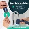 Clatronic ERB 3815 A belaidis elektrinis valymo šepetėlis su 8 antgaliais