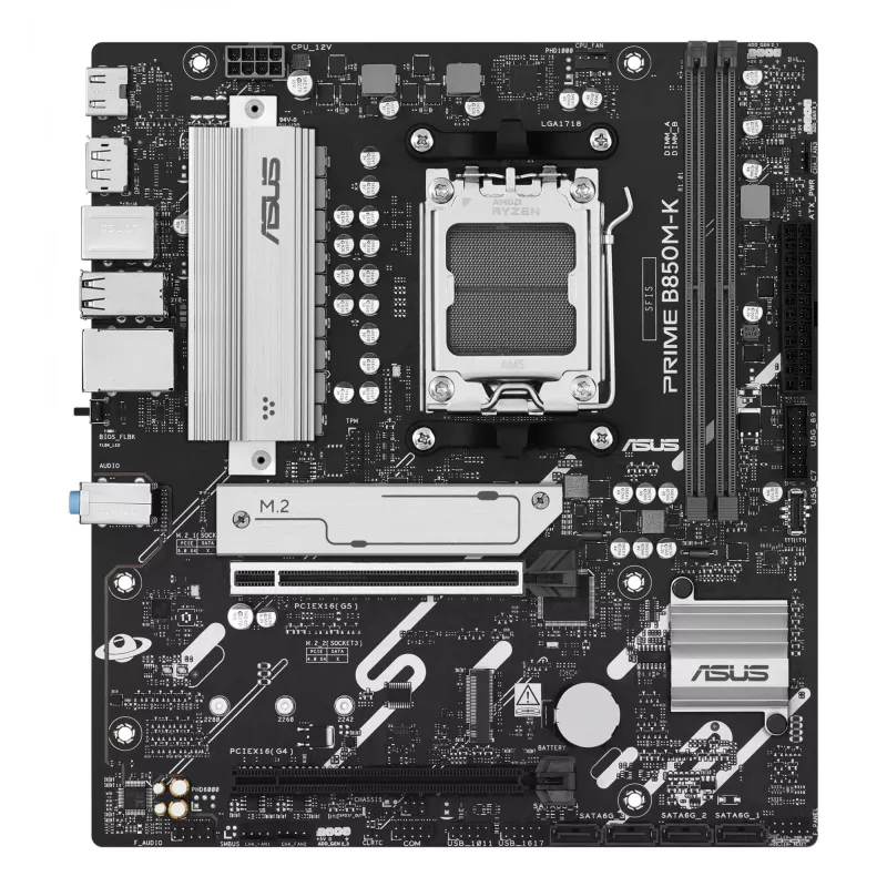 Pagrindinė plokštė ASUS PRIME B850M-K AMD B850 Socket AM5 micro ATX