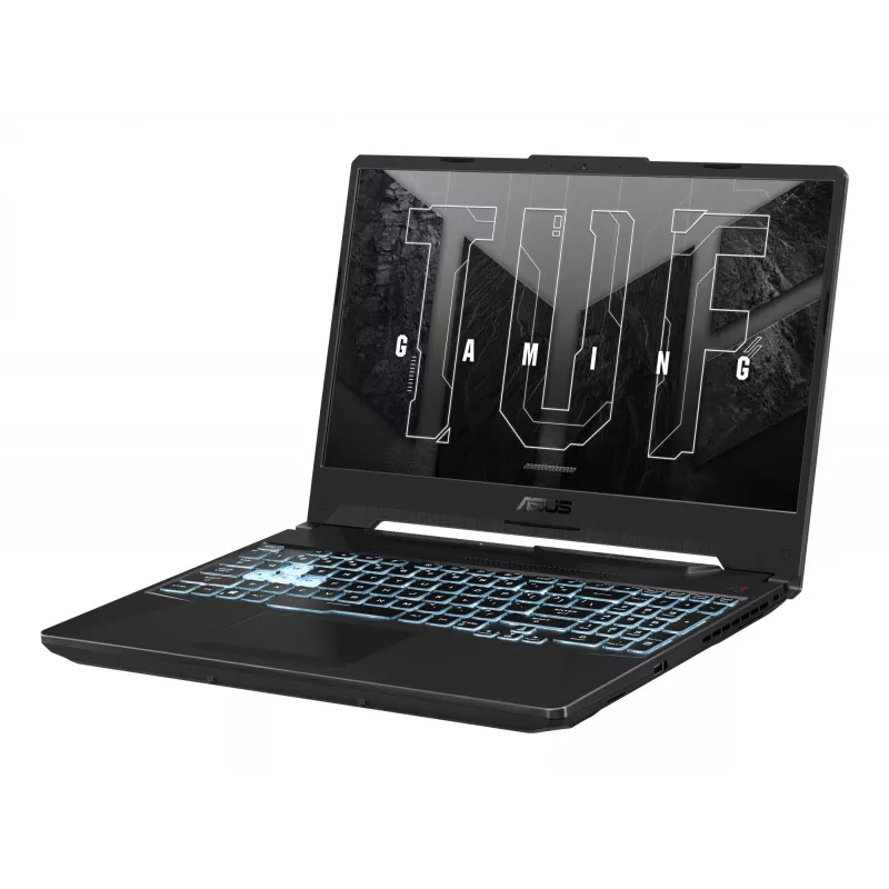 Nešiojamas kompiuteris ASUS TUF Gaming A15 FA506NCG — AMD Ryzen 7 7445HS, 15,6 colio FHD, 16 GB DDR5, 512 GB SSD, RTX 3050, Win11 Home, juodas