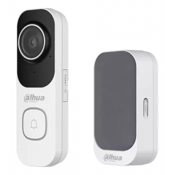 Vaizdo durų skambučio rinkinys Dahua Technology VDKP01-WG, juoda, pilka, balta