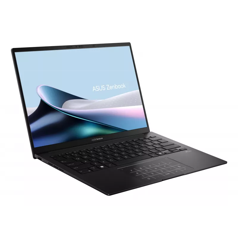 Nešiojamas kompiuteris ASUS Zenbook 14 OLED UM3406KA – 14 colių WUXGA, AMD Ryzen AI 5 340 2 GHz, 16 GB LPDDR5x, 1 TB SSD, Windows 11 Home, Juodas