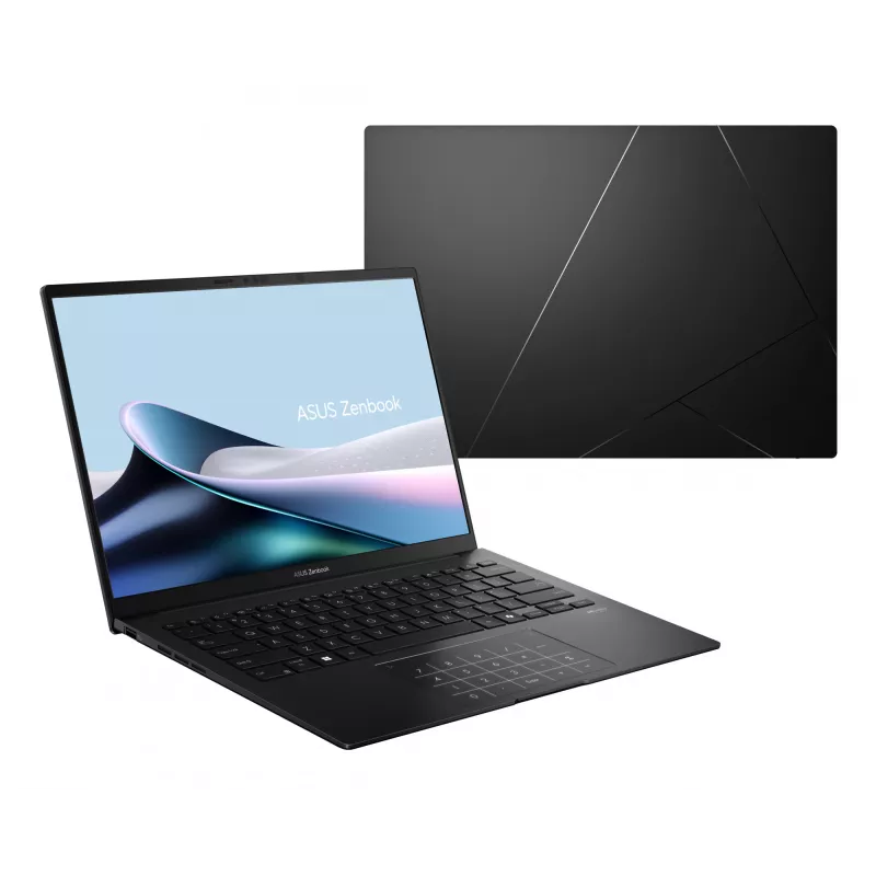 Nešiojamas kompiuteris ASUS Zenbook 14 OLED UM3406KA – 14 colių WUXGA, AMD Ryzen AI 5 340 2 GHz, 16 GB LPDDR5x, 1 TB SSD, Windows 11 Home, Juodas