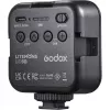 Godox LED6BI juoda kameros blykstė 3200–6500K baterija 10h