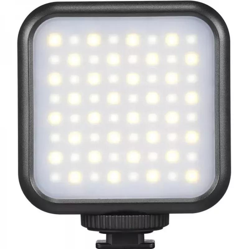 Godox LED6BI juoda kameros blykstė 3200–6500K baterija 10h