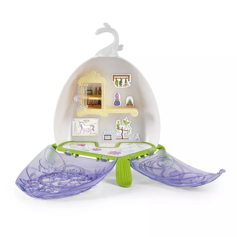 Schleich BAYALA Magical Vet Blossom – Stebuklinga veterinarinė klinika su nešiojimo dėklu