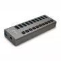 i-tec USB 3.0 Įkrovimo HUB 10 prievadų + 48 W maitinimo adapteris