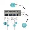 i-tec USB 3.0 Įkrovimo HUB 10 prievadų + 48 W maitinimo adapteris