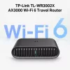TP-Link TL-WR3002X belaidis maršrutizatorius Gigabit Ethernet dviejų juostų (2,4 GHz / 5 GHz) juodas
