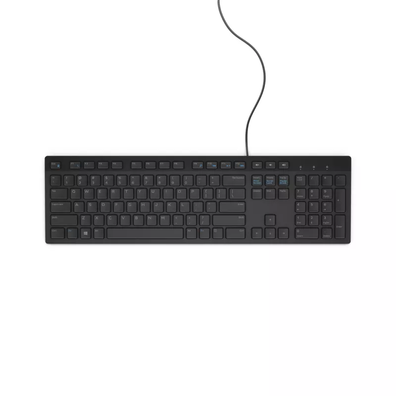 DELL KB216 klaviatūra universali USB QWERTY JK Tarptautinė juoda