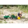 Traktorius vaikams Lena GIGA TRUCKS ZL-02123 su kastuvu ir priekaba
