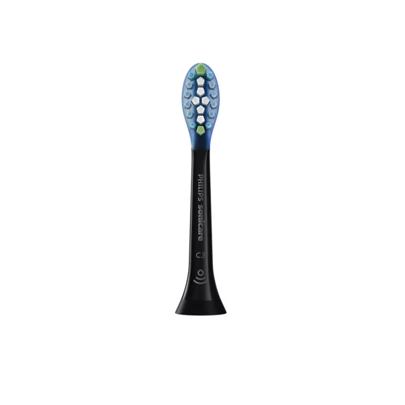 Philips Premium Plaque Defence HX9045/88 4+1 pak. šepetėlių galvutės 5 vnt. Juoda