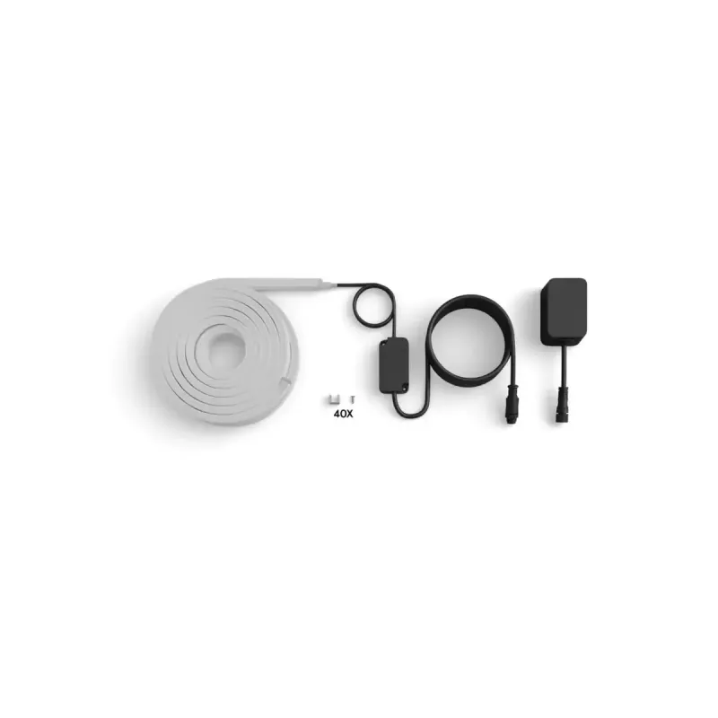 Philips Hue Neon Lightstrip lauko LED juosta 10 m, Bluetooth/Zigbee, 30 W, IP67