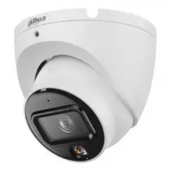 IP stebėjimo kamera Dahua Technology IPC-HDW1839T-A-IL-0280B-S6 – Turret, 8 MP (3840×2160), lubų montavimas, laidinė, PoE, vidaus/lauko, balta
